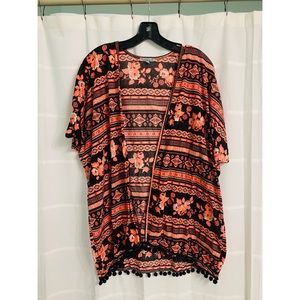 Neon PomPom Cardigan